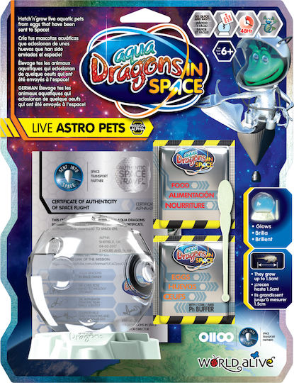 World Alive Ενυδρείο Aqua Dragons In Space Astro Pets STEM Lernspiel Wissen für 6+ Jahre Jahre