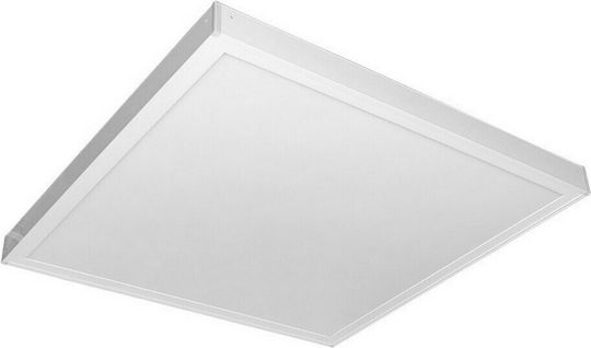 Adeleq Square Outdoor LED Panel 50W with Cool White Light 6300K 60x60cm