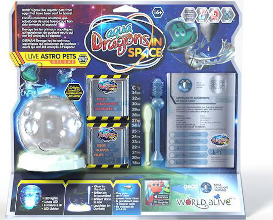 World Alive Ενυδρείο Aqua Dragons In Space Astro Pets Deluxe STEM Lernspiel Wissen für 6+ Jahre Jahre