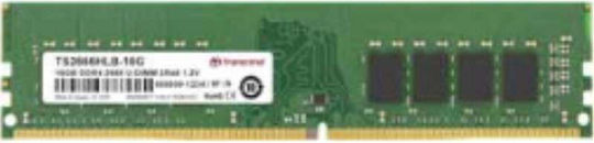 Transcend DDR4 με Module 1x32GB και Ταχύτητα 2666 για Desktop