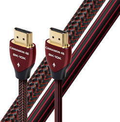 Audioquest Cinnamon 48 HDMI 2.1 Braided HDMI male - HDMI male Audioquest Cinnamon 48 HDMI 2.1 Braided HDMI male - HDMI male