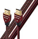 Audioquest Cinnamon 48 HDMI 2.1 Ultra High Speed 48Gbps 4K 120Hz HDR VRR Braided Cable HDMI Male - HDMI Male 2m Red