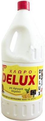 de Lux Liquid Bleach with Scent Lemon 2x1lt