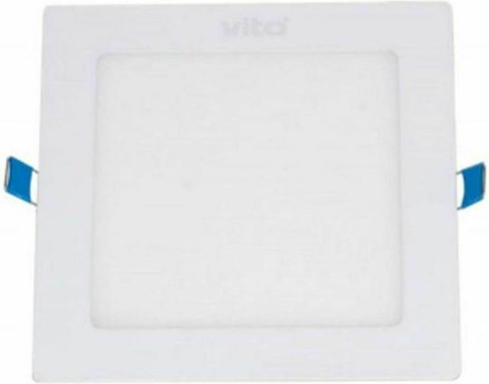 Vito Platz Vertieft LED Panel 24W mit Kaltweiß Licht 6000K
