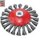 Benman 74315 Wire Brush with Bristles 100mm Μ14