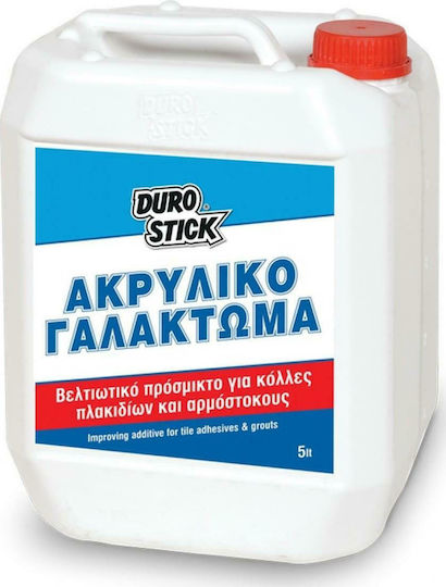 Durostick Emulsie acrilică Îmbunătățitor de mortar Ameliorator de mortar pentru adezivi și rosturi pentru gresie 1L 1lt 1kg ΚΠΓΑ01