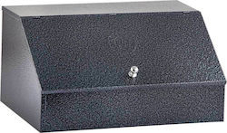Metano Coffee Box Large Hammered Silver 3 Seats...