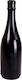 All Black Champagne Bottle Medium Anal Dildo Medium Black 34.5cm