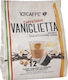 101Caffè Kapseln Espresso Caffe Goloso Vaniglietta Kompatibel mit Maschine Dolce Gusto 12Mützen
