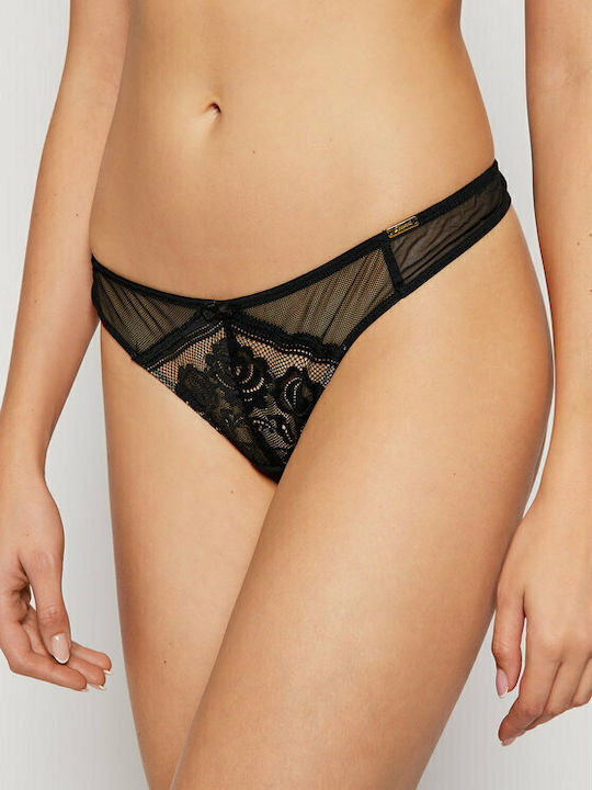 Gossard String με Δαντέλα Μαύρο