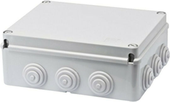 Gewiss Cutie electrică pentru montaj exterior Ramificare IP55 Montat pe perete (240x190x90mm) în culoarea Gri