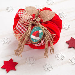 Παρίσης Christmas Fabric Κολοκύθα Figure Red