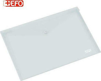 +Efo Folder Transparent with Button for Paper A4