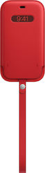 Apple Leather Sleeve with MagSafe Product Red (iPhone 12 / 12 Pro)