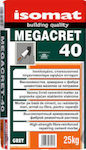 Isomat Megacret 40 Verstärkter, hochfester Reparaturmörtel (Grau) 25kg