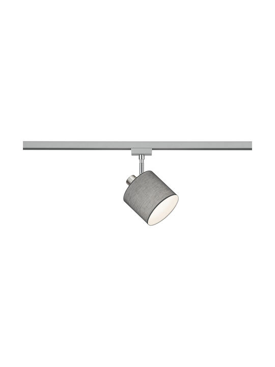 Trio Lighting Duoline Single Spot with Socket E14 in Gray Color