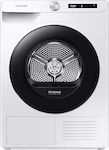 Samsung DV90T5240AW/S6 Στεγνωτήριο 9kg A+++ με Αντλία Θερμότητας