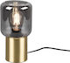 Trio Lighting Nico Метална Настолна лампа за Цокъл E27 с Златист Основа
