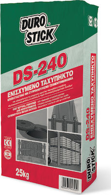 Durostick DS-240 Ενισχυμένο, Ταχύπηκτο, Επισκευαστικό Μη Συρρικνούμενο Τσιμεντοκονίαμα 25kg