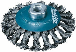Makita D-39861 Wire Brush Bell with Bristles 100mm Μ14