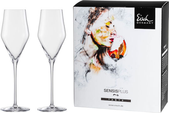 Eisch Sky Sensis Plus Комплект Чаши за Шампанско Със Стъбло 260мл 2бр