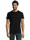 Sol's Imperial Men's Short Sleeve Promotional T-Shirt Black
