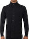 Men's Knitted Cardigan with Buttons Gray