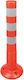 Inox Kiss Plastic Traffic Columns Orange H45cm