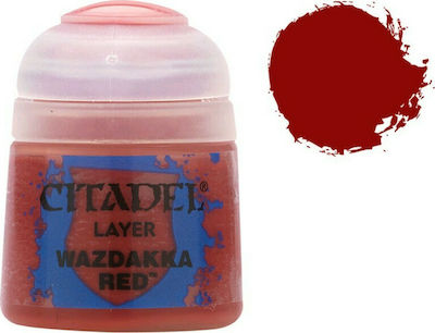 Citadel Layer Χρώμα Μοντελισμού Wazdakka Red 12ml