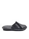 Castor Anatomic Men's Leather Slippers Black