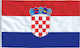 Flagge von Kroatien Polyester Kroatien Flagge 90x150cm mit einem Einsatz 150x90cm