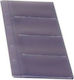 Exas Paper Business Card File 4-pocket Card Holder Cases for Folders 094050