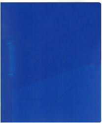 Typotrust Ντοσιέ με 2 Κρίκους 3/32 για Χαρτί A4 Μπλε 1512303