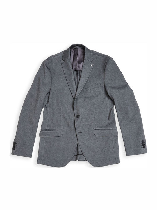 Gabba Men's Suit Jacket Regular Fit Gray