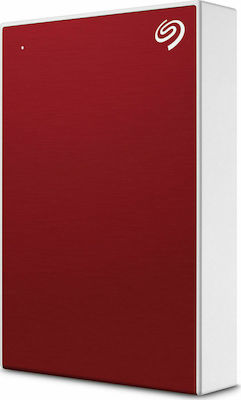 Seagate One Touch 2020 USB 3.2 Εξωτερικός HDD 4TB 2.5" Κόκκινο
