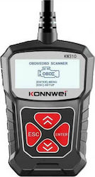 Konnwei KW310 Διαγνωστικό Αυτοκινήτου Ψηφιακό OBD 2 / EOBD με Καλώδιο