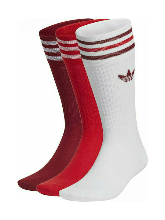 Adidas Originals Αθλητικές Κάλτσες Πολύχρωμες 3 Ζεύγη