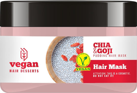 Cece of Sweden Vegan Chia & Goji Berry Hair Mask for Repairing with Keratin 250ml