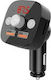 FM Transmitter Αυτοκινήτου KCB-907 με AUX / MicroSD / USB