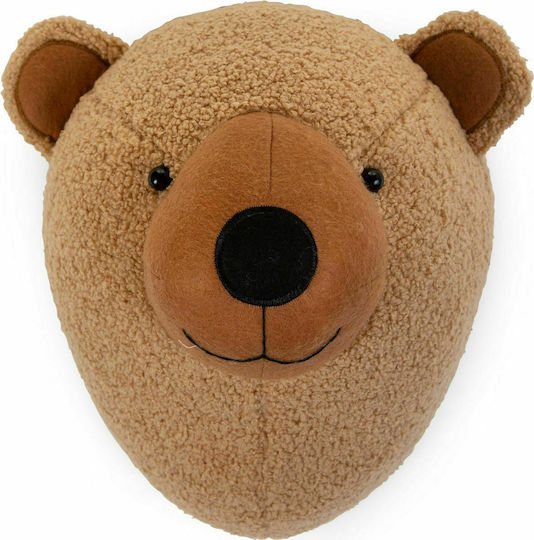 Childhome Kinderwanddekoration Tierkopf Tiere 29x20x31cm