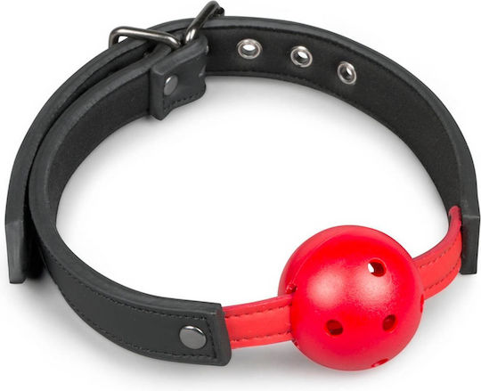 Easytoys Ball Gag With PVC Ball Gag in Red Color