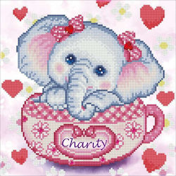 Diamond Dotz Canvas Diamond Painting Kit Mosaic - Charity DD5.073