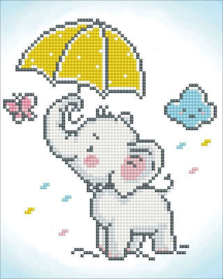 Diamond Dotz Diamond Painting Canvas Kit Ψηφιδωτό - Baby Brollie