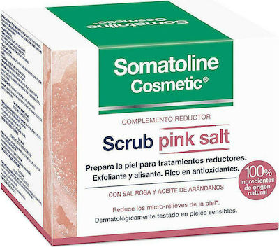 Somatoline Cosmetic Scrub Pink Salt Scrub für Schlankheitskur & Cellulite 350gr