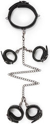 Easytoys Neck & Limb Restraint Set in Black Color 3pcs