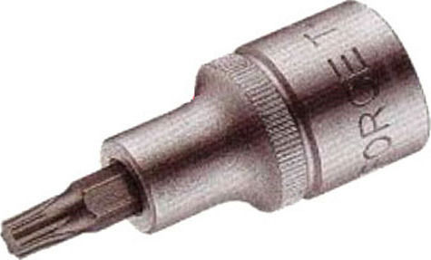 Force Bit-Stecknuss mit Torx-Bit und Antriebsvierkant 3/8'' Größe T10x50mm 1Stück
