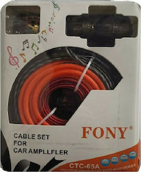 PerVoi Set Car Audio Stereo Cables Verstärker für Autos