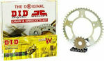 DID Chain & Sprocket Kit Did-jt Drive Chain-Sprocket Set for FZ6 '04- (16-46-VX) for Yamaha FZ6 Fazer 2004-2009