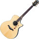 Crafter Ηλεκτροακουστική Κιθάρα TB-ROSE Cutaway Natural