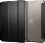 Spigen Smart Fold Flip Cover Synthetic Leather / Silicone Black (iPad Air 2020/2022) ACS02050